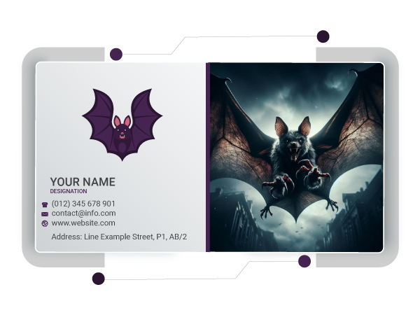 Create Custom Bat Business Cards Online—Simple, Fast, Effortless