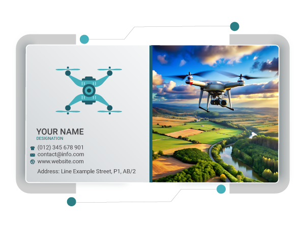 Drone Business Card Maker—Free & Innovative Designs
