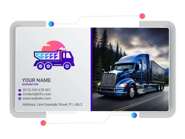 Create the Best Trucking Business Card Designs with Drawlogo–3 Easy Steps