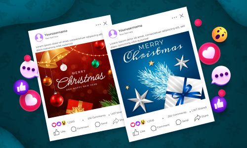 Custom Christmas Facebook Post Maker— Fast, Free & Professional