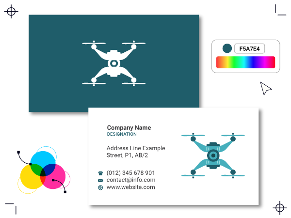 Expert Tips to Design Impactful Drone Business Cards