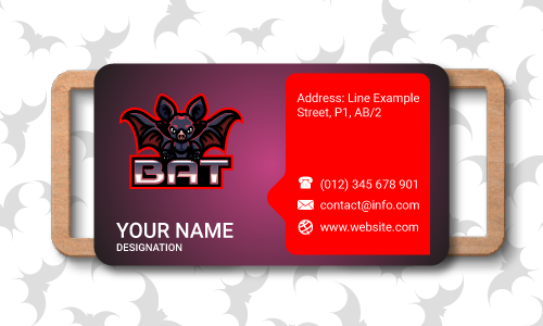 Free Online Bat Business Card Maker—Custom & Hassle-Free