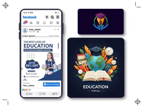 Who Can Stand Out on Facebook Using Our Education Post Maker