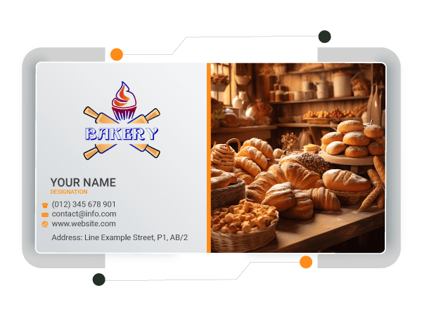 Visitenkarten-Maker für Bäckereien