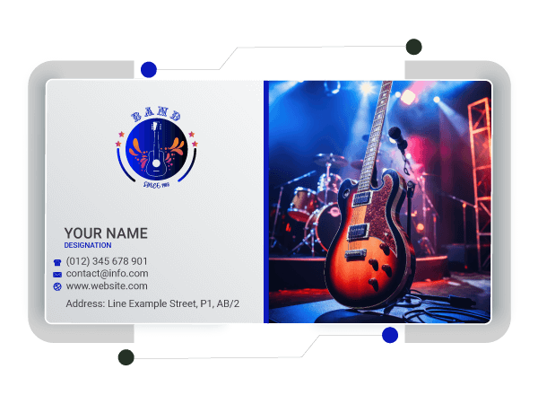 pembuat kartu nama band