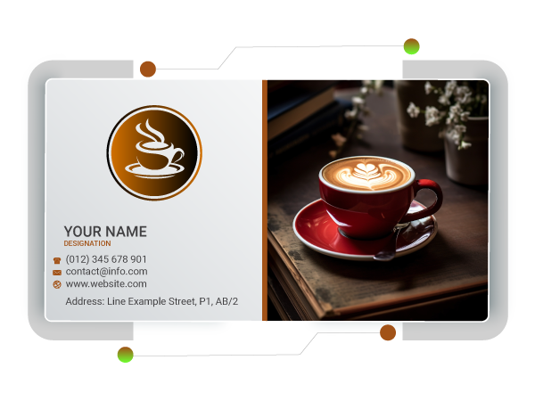 Kaffee-Visitenkarten-Maker