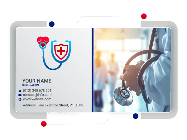 Creatore di biglietti da visita medico