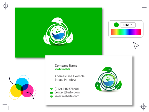 Diseño de tarjeta de presentación ambiental