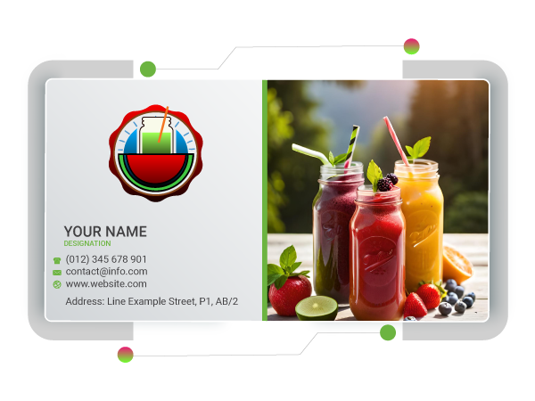 Creador de tarjeta de presentación de Juice