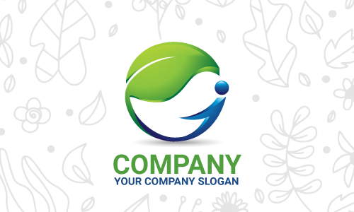 design de logotipo da natureza