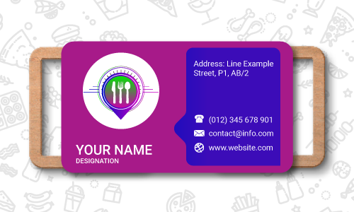 restoran kartvizit tasarımı