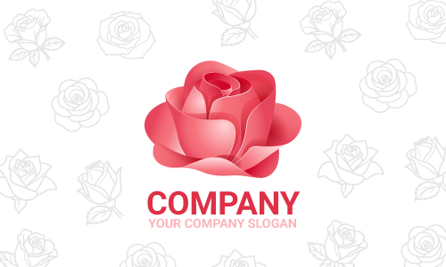 rose logo design